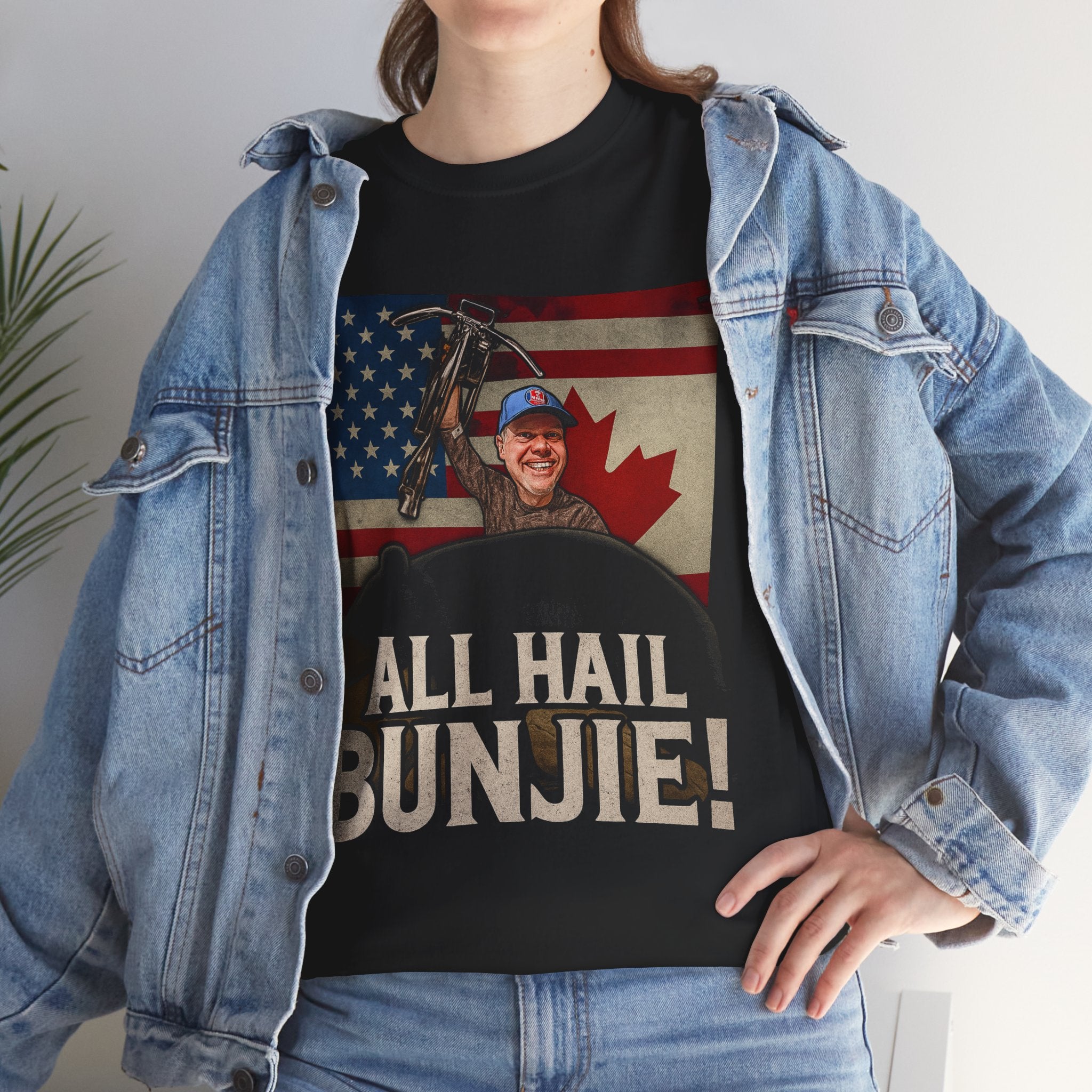 All Hail Bunjie! Tshirt | The O.B. Raised In Triumph!