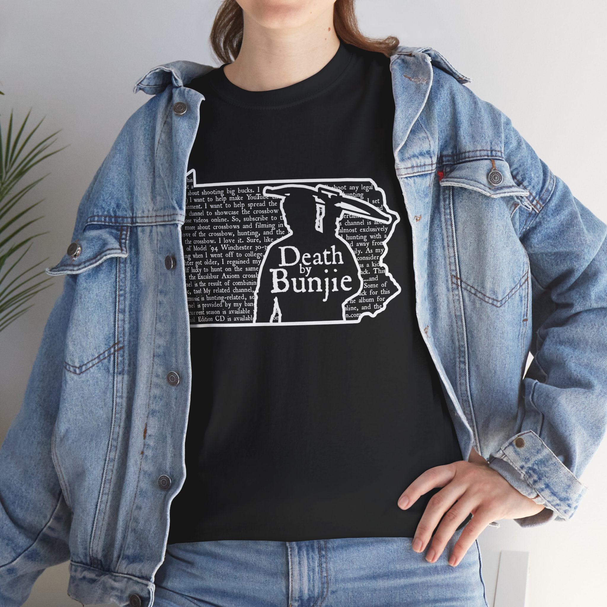 The CLASSIC Death by Bunjie Tshirt | Back by Popular Demand!