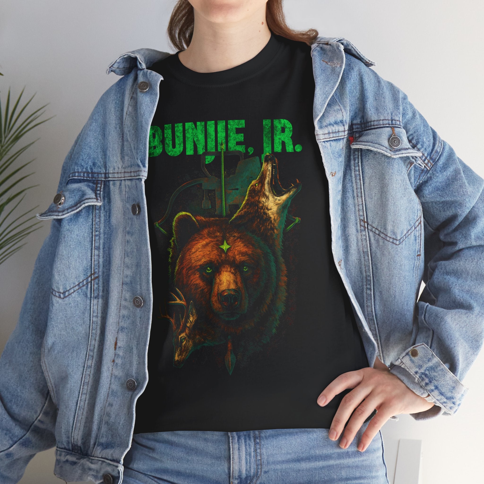 Bunjie, Jr. Tshirt | Genevieve's Crossbow Gets Its Own Design!