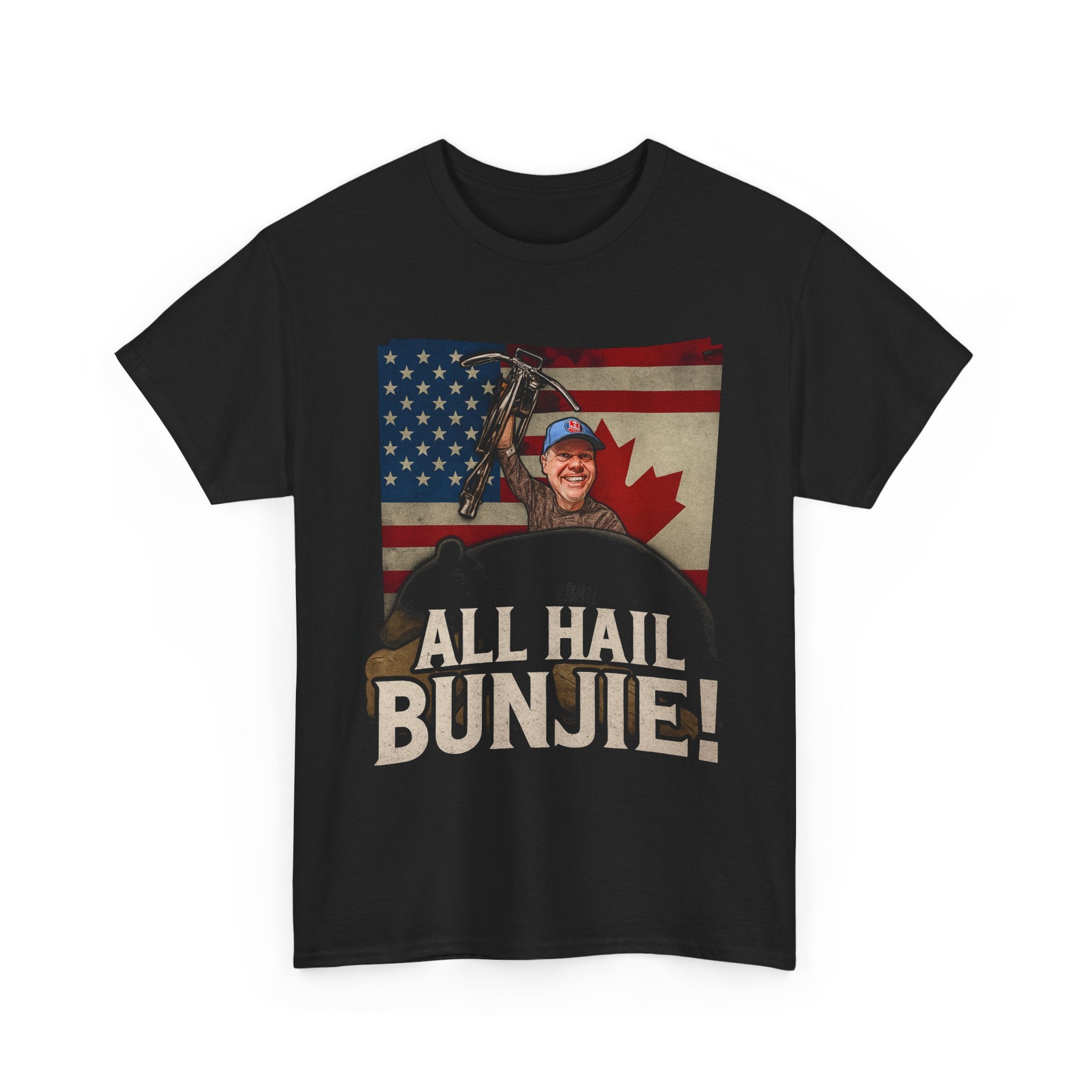 All Hail Bunjie! Tshirt | The O.B. Raised In Triumph!
